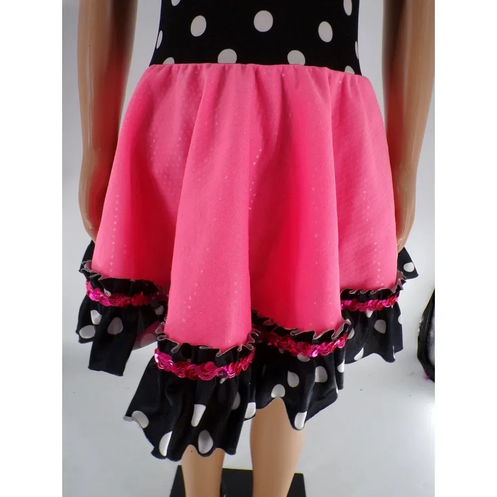 Pre-Owned Dance Costume Curtain Call E090 Small Child Pink Jazz